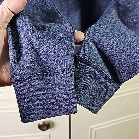 Men's Hollister Sweatshirt Y2k Light Blue Logo Size Medium - Picture 4 of 6